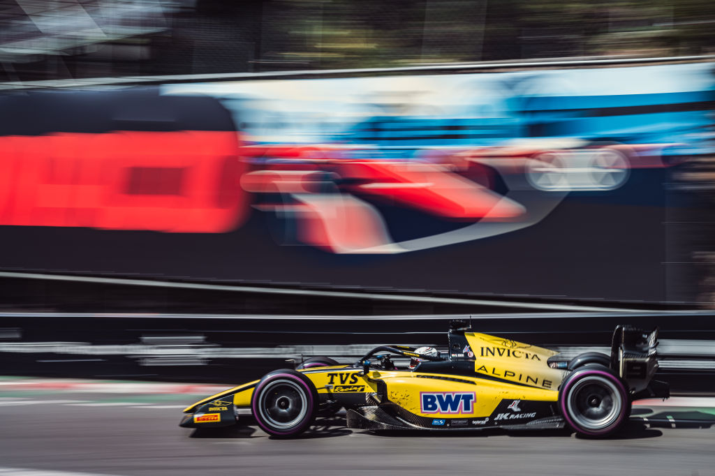 Kush Maini (Invicta Racing) - FIA Formula 2 Monaco ©BWT Alpine F1 Team