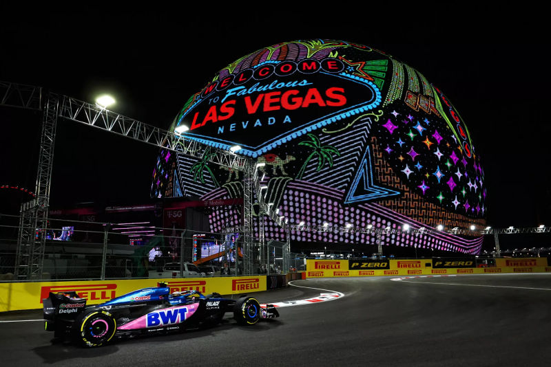 El equipo BWT Alpine F1 y el Venetian Resort Las Vegas amplían su colaboración para la temporada 2024 de Fórmula 1