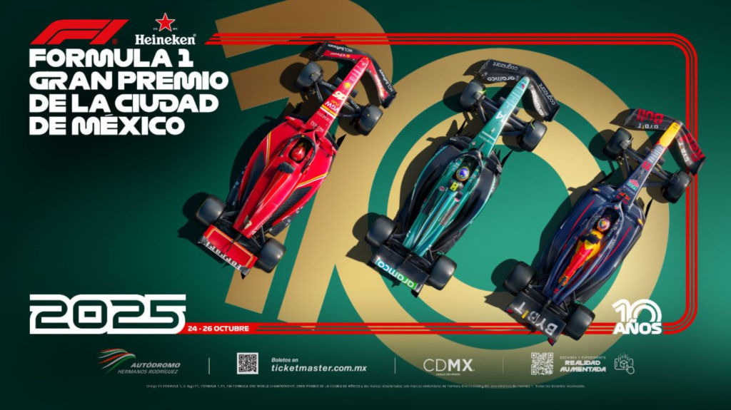 ©Fórmula 1 Gran Premio de la Ciudad de México