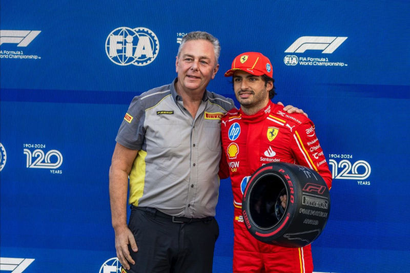 Carlos Sainz obtiene la pole position para el México GP