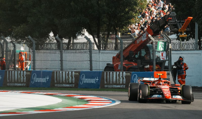 Carlos Sainz domina el primer día del México GP