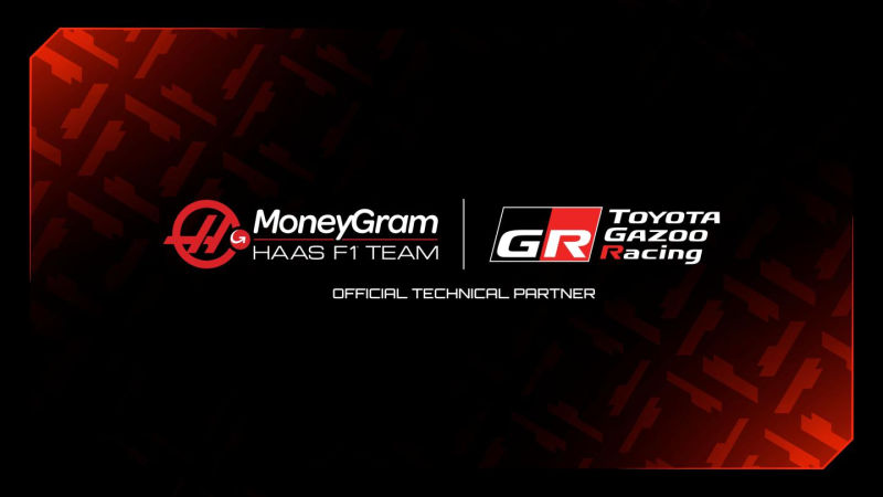 MoneyGram Haas F1 Team se asocia técnicamente con TOYOTA GAZOO Racing